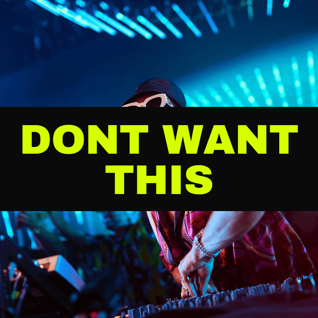Dont Want This Bass House / Tech Bass ghost production track cover